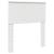 Tăblie cap cu headboard Alb 80 cm Lemn compozit GartenMobel Dekor