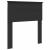Tăblie cap cu headboard Stejar Negru 80 cm Lemn compozit GartenMobel Dekor