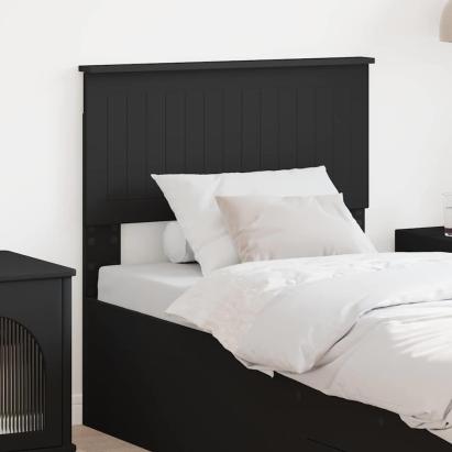 Tăblie cap cu headboard Stejar Negru 80 cm Lemn compozit GartenMobel Dekor