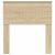 Tăblie cap cu headboard Stejar Sonoma 80 cm Lemn compozit GartenMobel Dekor