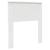 Tăblie cap cu headboard Alb Lucios 80 cm Lemn compozit GartenMobel Dekor