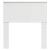 Tăblie cap cu headboard Alb Lucios 80 cm Lemn compozit GartenMobel Dekor