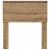Tăblie cap cu headboard Stejar Artizanal 80 cm Lemn compozit GartenMobel Dekor