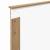 Tăblie cap cu headboard Stejar Artizanal 80 cm Lemn compozit GartenMobel Dekor