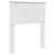 Tăblie cap cu headboard Alb 75 cm Lemn compozit GartenMobel Dekor
