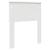 Tăblie cap cu headboard Alb 75 cm Lemn compozit GartenMobel Dekor