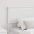 Tăblie cap cu headboard Alb 75 cm Lemn compozit GartenMobel Dekor