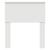 Tăblie cap cu headboard Alb 75 cm Lemn compozit GartenMobel Dekor