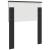 Tăblie cap cu headboard Stejar Negru 75 cm Lemn compozit GartenMobel Dekor