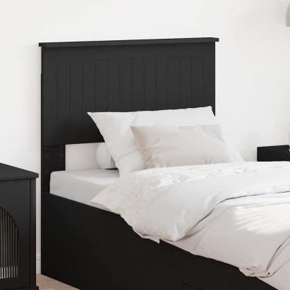 Tăblie cap cu headboard Stejar Negru 75 cm Lemn compozit GartenMobel Dekor
