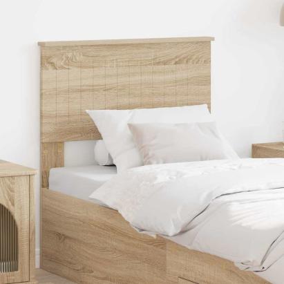 Tăblie cap cu headboard Stejar Sonoma 75 cm Lemn compozit GartenMobel Dekor