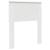 Tăblie cap cu headboard Alb Lucios 75 cm Lemn compozit GartenMobel Dekor