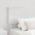 Tăblie cap cu headboard Alb Lucios 75 cm Lemn compozit GartenMobel Dekor