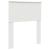 Tăblie cap cu headboard Alb Lucios 75 cm Lemn compozit GartenMobel Dekor