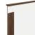 Tăblie cap cu headboard Stejar închis 75 cm Lemn compozit GartenMobel Dekor
