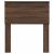 Tăblie cap cu headboard Stejar închis 75 cm Lemn compozit GartenMobel Dekor