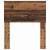 Tăblie cap cu headboard Lemn Vechi 75 cm Lemn compozit GartenMobel Dekor