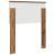 Tăblie cap cu headboard Lemn Vechi 75 cm Lemn compozit GartenMobel Dekor