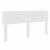 Tăblie cap cu headboard Alb 180 cm Lemn compozit GartenMobel Dekor