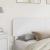 Tăblie cap cu headboard Alb 180 cm Lemn compozit GartenMobel Dekor