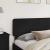 Tăblie cap cu headboard Stejar Negru 180 cm Lemn compozit GartenMobel Dekor