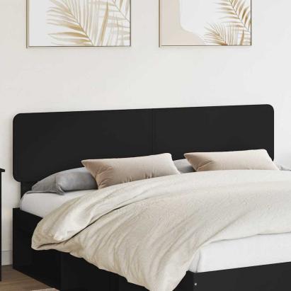 Tăblie cap cu headboard Stejar Negru 180 cm Lemn compozit GartenMobel Dekor