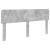 Tăblie cap cu headboard Gri din beton 180 cm Lemn compozit GartenMobel Dekor