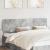 Tăblie cap cu headboard Gri din beton 180 cm Lemn compozit GartenMobel Dekor