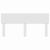 Tăblie cap cu headboard Alb Lucios 180 cm Lemn compozit GartenMobel Dekor