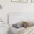 Tăblie cap cu headboard Alb Lucios 180 cm Lemn compozit GartenMobel Dekor