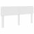 Tăblie cap cu headboard Alb Lucios 180 cm Lemn compozit GartenMobel Dekor