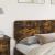 Tăblie cap cu headboard Stejar fumuriu 180 cm Lemn compozit GartenMobel Dekor