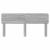 Tăblie cap cu headboard Gri Sonoma 180 cm Lemn compozit GartenMobel Dekor