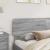 Tăblie cap cu headboard Gri Sonoma 180 cm Lemn compozit GartenMobel Dekor