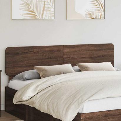 Tăblie cap cu headboard Stejar închis 180 cm Lemn compozit GartenMobel Dekor