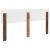 Tăblie cap cu headboard Lemn Vechi 180 cm Lemn compozit GartenMobel Dekor