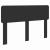 Tăblie cap cu headboard Stejar Negru 160 cm Lemn compozit GartenMobel Dekor