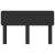 Tăblie cap cu headboard Stejar Negru 160 cm Lemn compozit GartenMobel Dekor