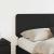 Tăblie cap cu headboard Stejar Negru 160 cm Lemn compozit GartenMobel Dekor