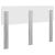 Tăblie cap cu headboard Gri Sonoma 160 cm Lemn compozit GartenMobel Dekor