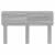 Tăblie cap cu headboard Gri Sonoma 160 cm Lemn compozit GartenMobel Dekor