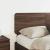 Tăblie cap cu headboard Stejar închis 160 cm Lemn compozit GartenMobel Dekor