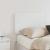 Tăblie cap cu headboard Alb 150 cm Lemn compozit GartenMobel Dekor