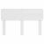 Tăblie cap cu headboard Alb Lucios 150 cm Lemn compozit GartenMobel Dekor