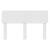 Tăblie cap cu headboard Alb 140 cm Lemn compozit GartenMobel Dekor