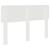 Tăblie cap cu headboard Alb Lucios 140 cm Lemn compozit GartenMobel Dekor