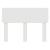 Tăblie cap cu headboard Alb 120 cm Lemn compozit GartenMobel Dekor