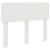Tăblie cap cu headboard Alb 120 cm Lemn compozit GartenMobel Dekor