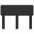 Tăblie cap cu headboard Stejar Negru 120 cm Lemn compozit GartenMobel Dekor