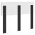 Tăblie cap cu headboard Stejar Negru 120 cm Lemn compozit GartenMobel Dekor